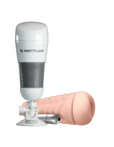 Masturbador vibrador hedy con base | Pretty love | Masturbadores