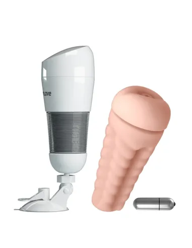 Masturbador vibrador hedy con base | Pretty love | Masturbadores