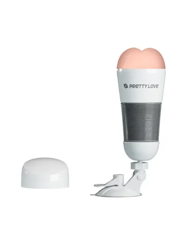 Masturbador vibrador hedy con base | Pretty love | Masturbadores