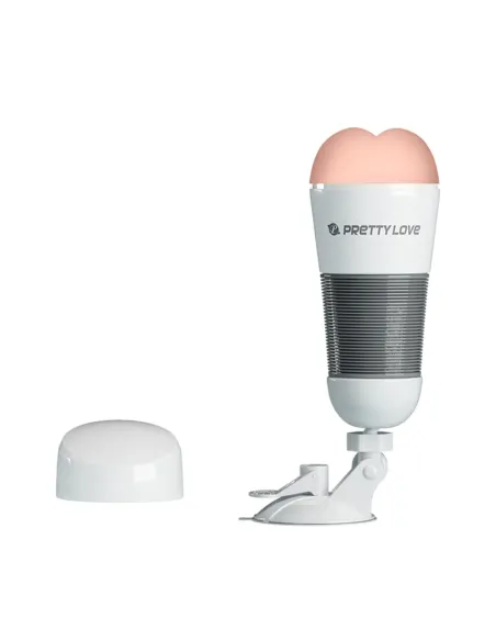 Masturbador vibrador hedy con base | Pretty love | Masturbadores
