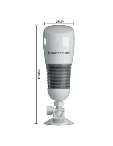 Masturbador vibrador hedy con base | Pretty love | Masturbadores
