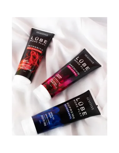 Lubricante personal anal lube intensity hot pleasure 130ml | Sexitive | Anales
