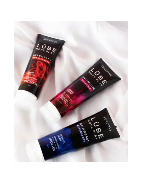 Lubricante personal anal lube intensity hot pleasure 130ml | Sexitive | Anales