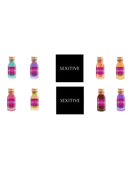 Mini aceite comestible love potion algodón de azúcar 15ml | Sexitive | Comestibles