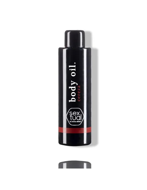 Aceite para masajes cereza 60ml | Sextual | Corporales