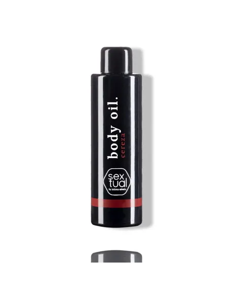 Aceite para masajes cereza 60ml | Sextual | Corporales