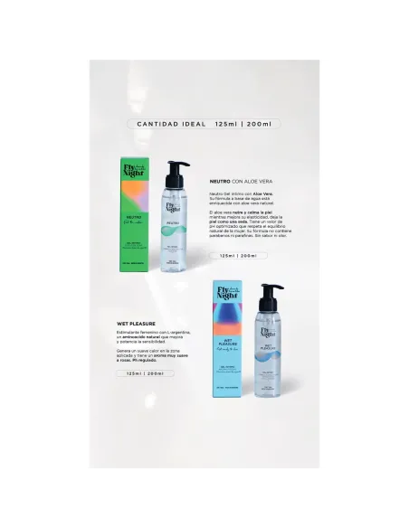 Gel intimo neutro 200ml c/dosif | Fly night | Intimos