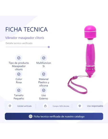 Vibrador masajeador clitoris multifuncion | Infarta toys | Estimuladores clítoris