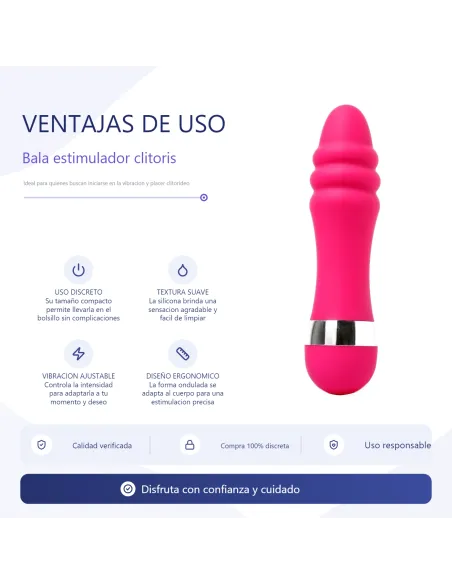 Bala estimulador clitoris praga | Infarta toys | Estimuladores clítoris