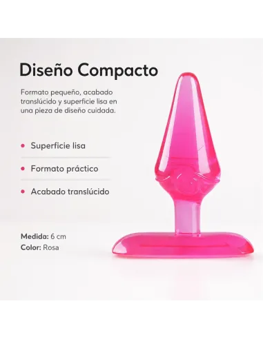 Mini plug anal 6cm pink - rosa | Infarta toys | Plugs