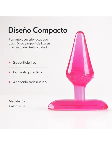 Mini plug anal 6cm pink - rosa | Infarta toys | Plugs
