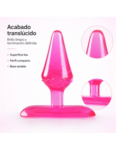 Mini plug anal 6cm pink - rosa | Infarta toys | Plugs