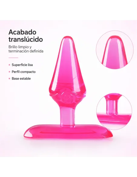 Mini plug anal 6cm pink - rosa | Infarta toys | Plugs