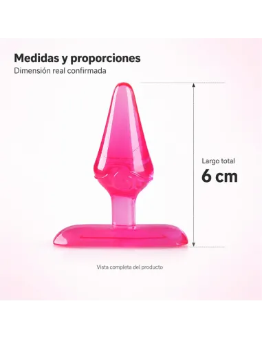 Mini plug anal 6cm pink - rosa | Infarta toys | Plugs
