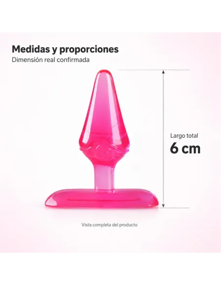 Mini plug anal 6cm pink - rosa | Infarta toys | Plugs