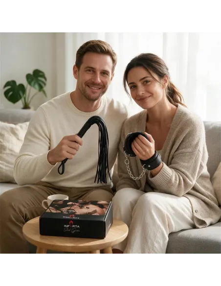 Kit bondage 7 piezas negro | Infarta toys | Kits