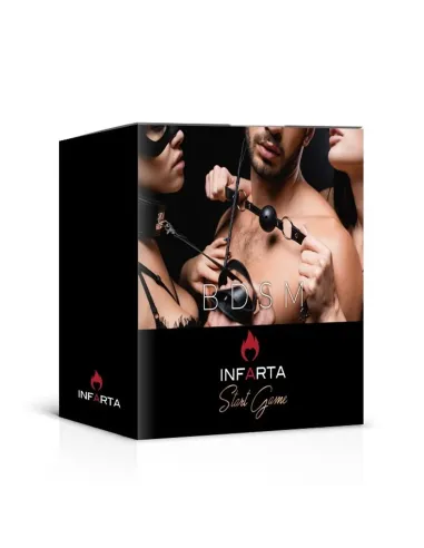 Kit bondage 7 piezas negro | Infarta toys | Kits