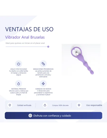 Vibrador anal inexpulsable bruselas | Infarta toys | Varitas y bolas