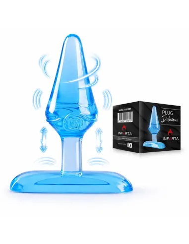 Mini plug anal 6cm blue - azul | Infarta toys | Plugs