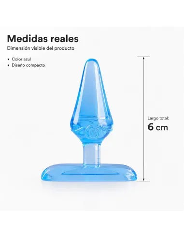 Mini plug anal 6cm blue - azul | Infarta toys | Plugs