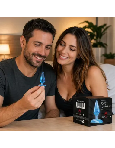Mini plug anal 6cm blue - azul | Infarta toys | Plugs