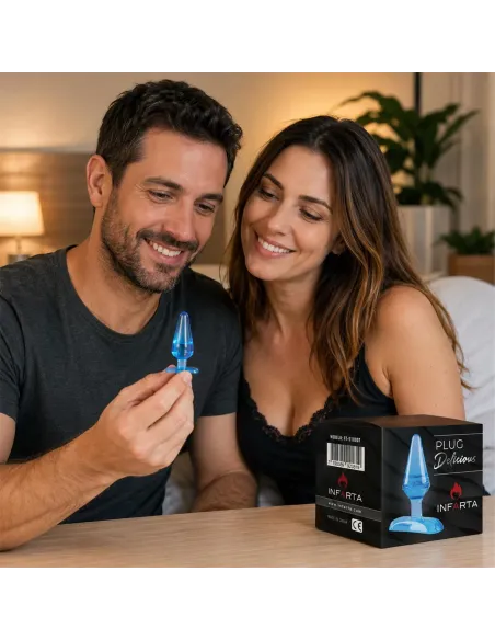 Mini plug anal 6cm blue - azul | Infarta toys | Plugs