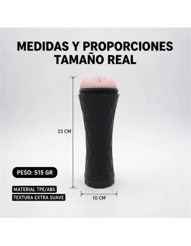 Masturbador flesh massager vagina 23x10cm | Infarta toys | Masturbadores