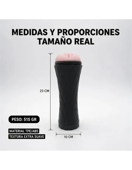 Masturbador flesh massager vagina 23x10cm | Infarta toys | Masturbadores
