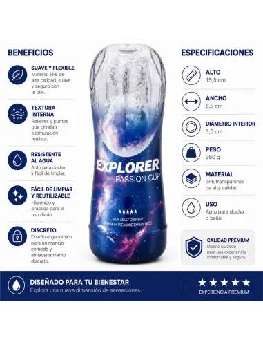 Masturbator pasion explorer | Infarta toys | Masturbadores