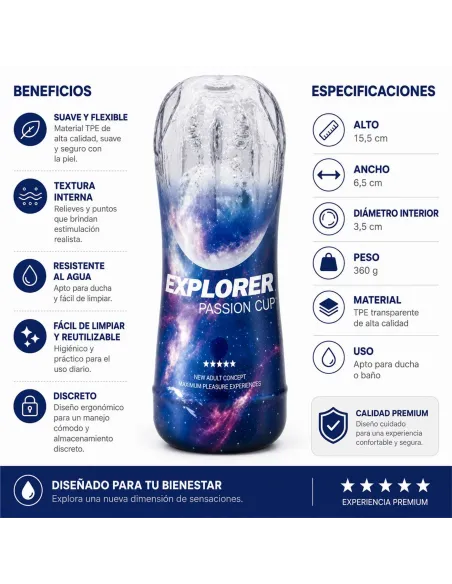 Masturbator pasion explorer | Infarta toys | Masturbadores