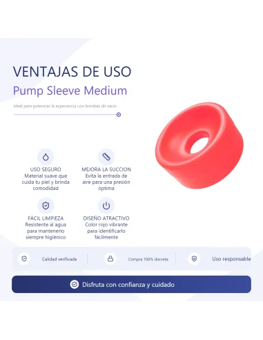 Pump sleeve medium | Infarta toys | Erectores
