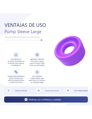Pump sleeve large | Infarta toys | Erectores