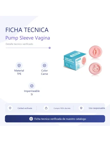 Pump sleeve vagina | Infarta toys | Erectores