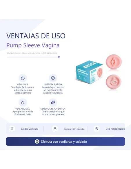 Pump sleeve vagina | Infarta toys | Erectores