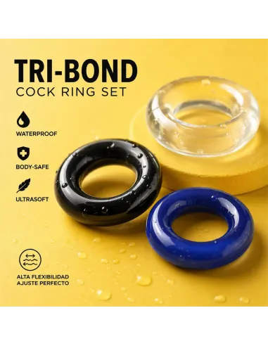 Cock rings set tribond | Infarta toys | Anillos