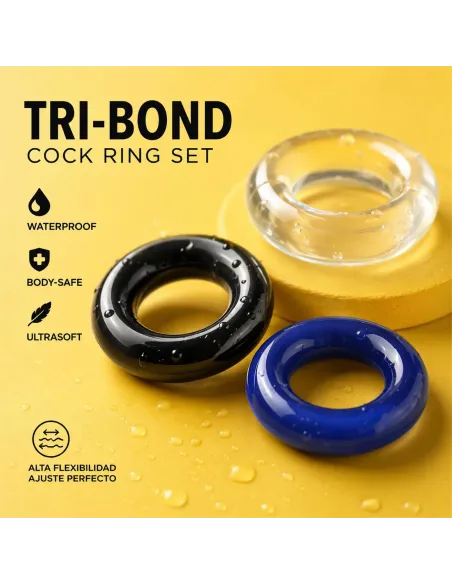 Cock rings set tribond | Infarta toys | Anillos