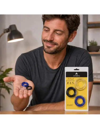 Cock rings set tribond | Infarta toys | Anillos
