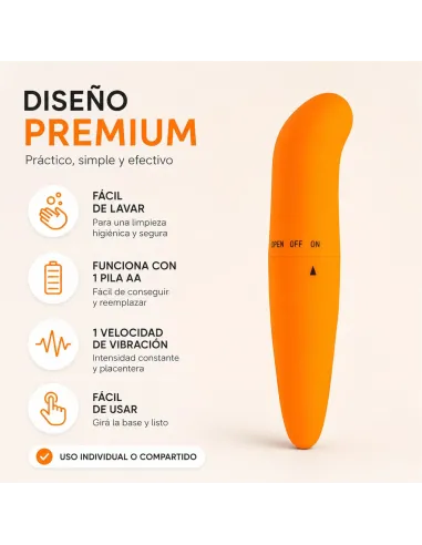 Vibrator easystart pink | Infarta toys | Estimuladores clítoris