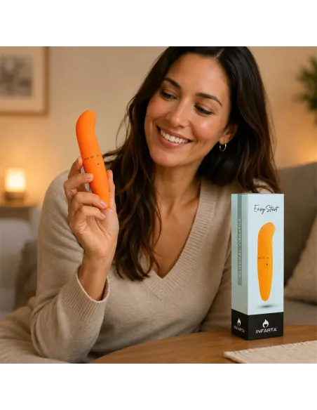 Vibrator easystart pink | Infarta toys | Estimuladores clítoris