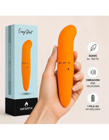 Vibrator easystart pink | Infarta toys | Estimuladores clítoris