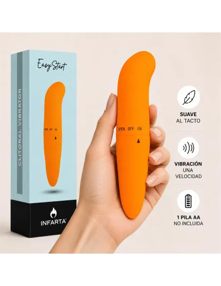 Vibrator easystart pink | Infarta toys | Estimuladores clítoris