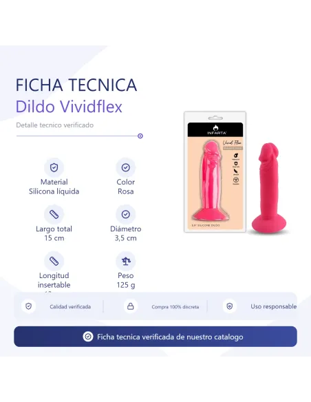 Dildo vividflex | Infarta toys | Realísticos