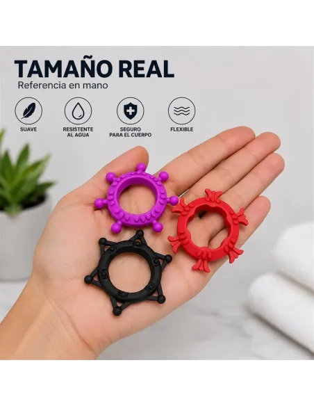 Cock rings set drakon rings | Infarta toys | Anillos