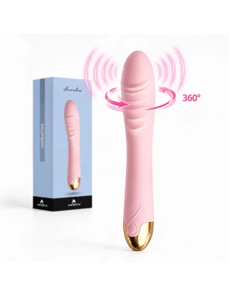 Vibrator aurelia - rotador - recargable - multifuncion | Infarta toys | Vibradores