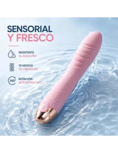 Vibrator aurelia - rotador - recargable - multifuncion | Infarta toys | Vibradores
