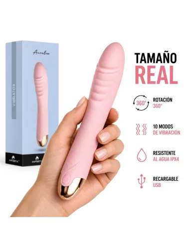 Vibrator aurelia - rotador - recargable - multifuncion | Infarta toys | Vibradores