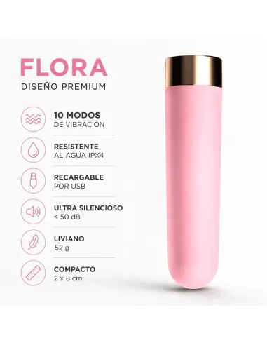 Vibrator flora | Infarta toys | Estimuladores clítoris