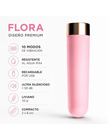 Vibrator flora | Infarta toys | Estimuladores clítoris