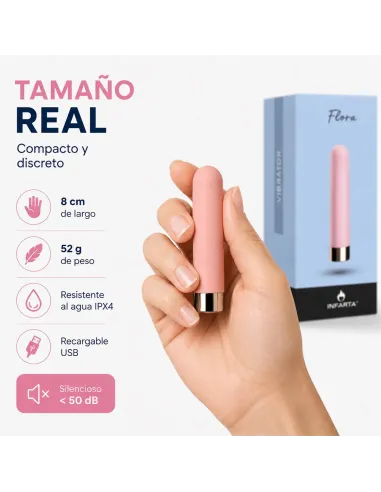 Vibrator flora | Infarta toys | Estimuladores clítoris