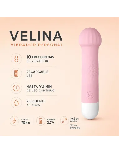 Vibrator velina | Infarta toys | Estimuladores clítoris